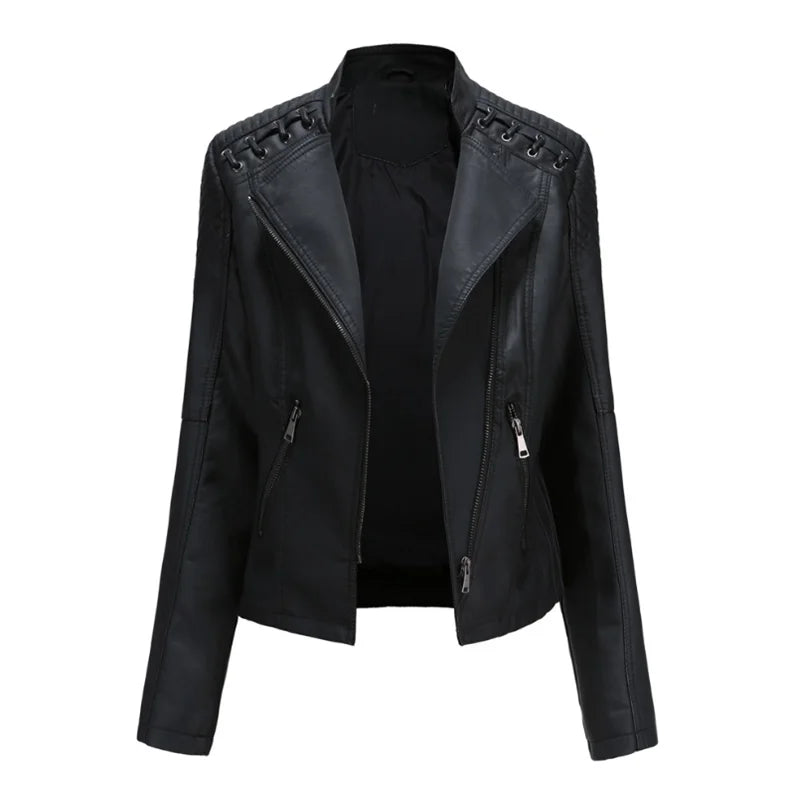 Samantha | Stylish Leather Jacket