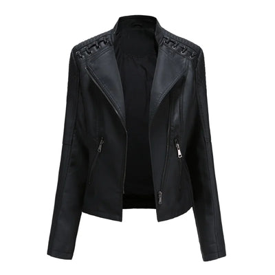 Samantha | Stylish Leather Jacket