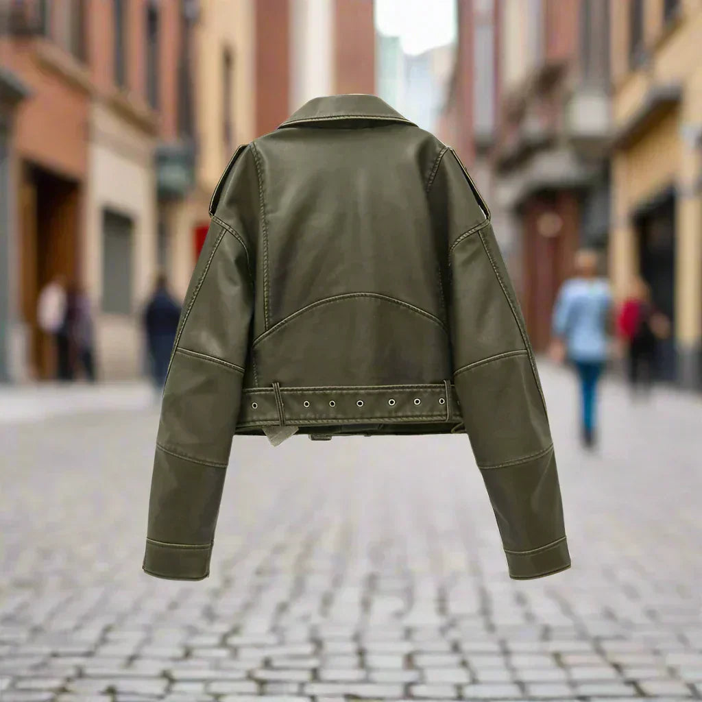 Riley | Chic Leather Jacket