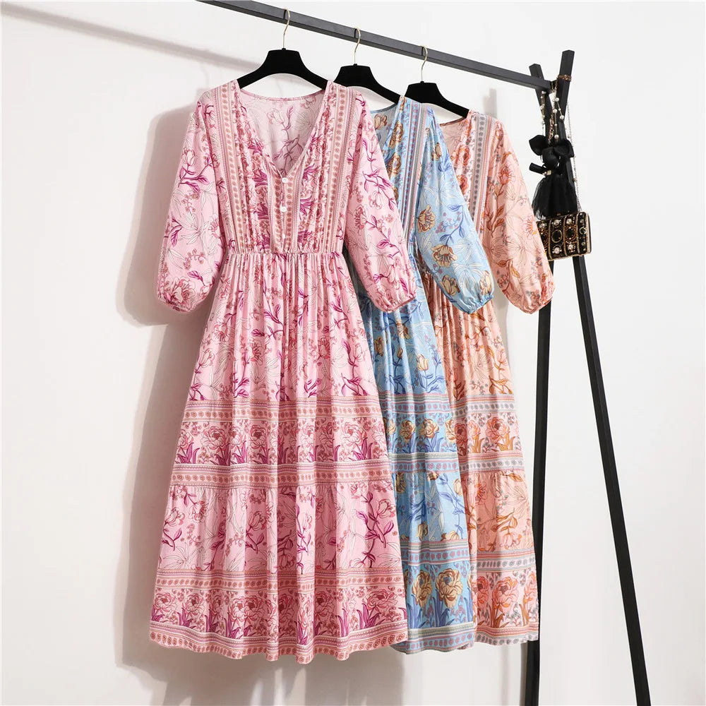 Samantha | Graceful Midi Dress