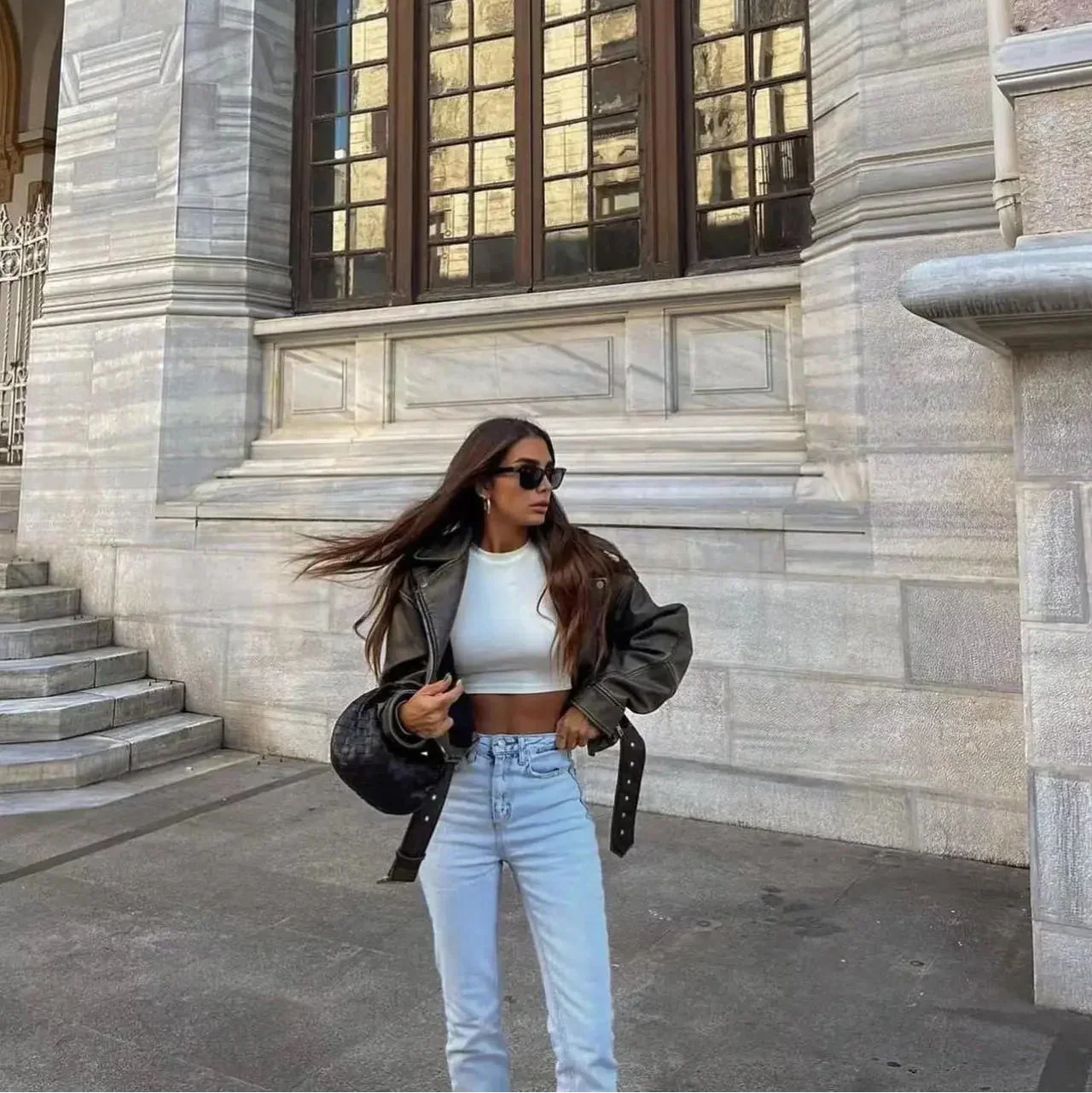 Riley | Chic Leather Jacket