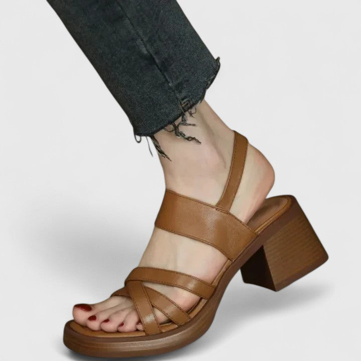 Lila | Elegant Crisscross Sandals