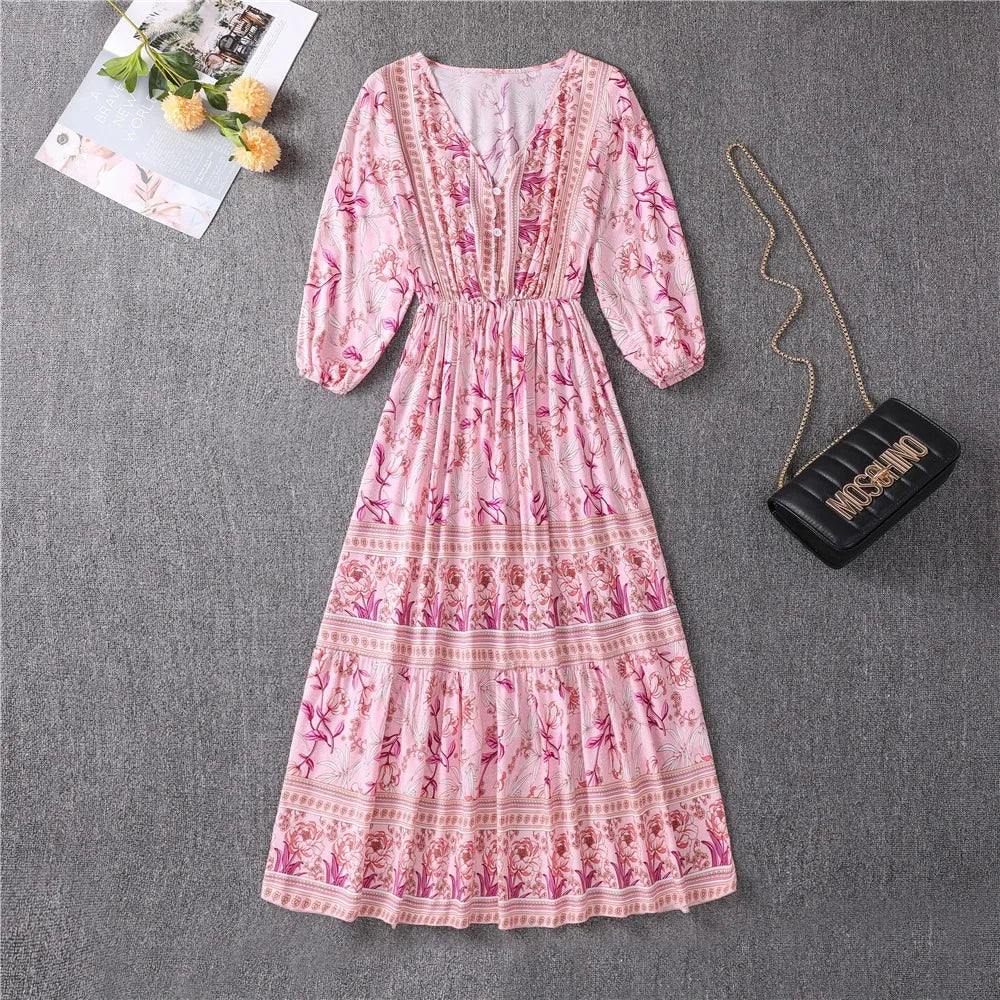 Samantha | Graceful Midi Dress