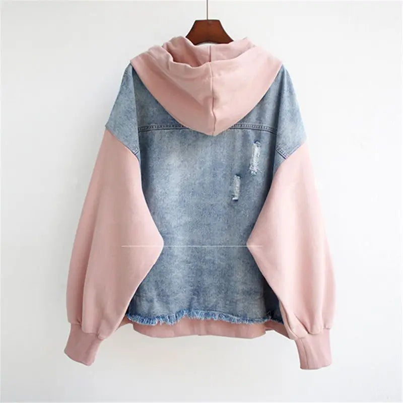 Layla | Comfortable Denim Hoodie
