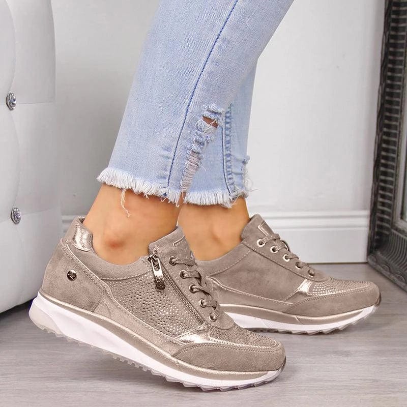 Michelle | Orthopedic Zip Sneakers