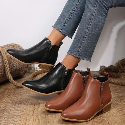 Nina | Orthopedic Zip Boots