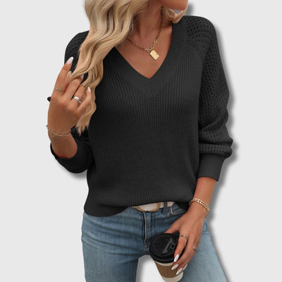 Mackenzie | Cozy V-Neck Knit