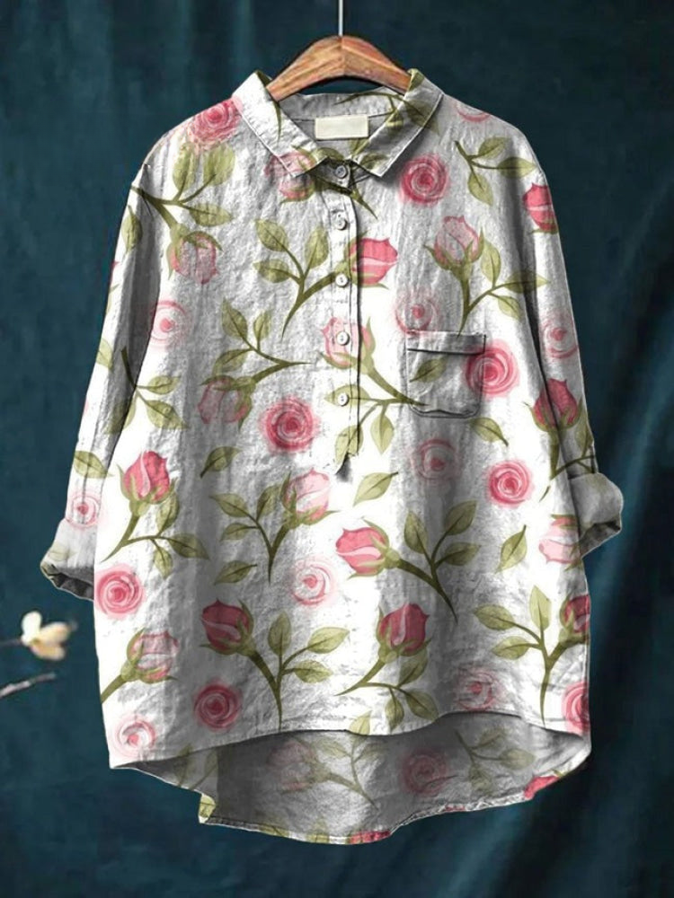 Hannah | Floral Button Shirt