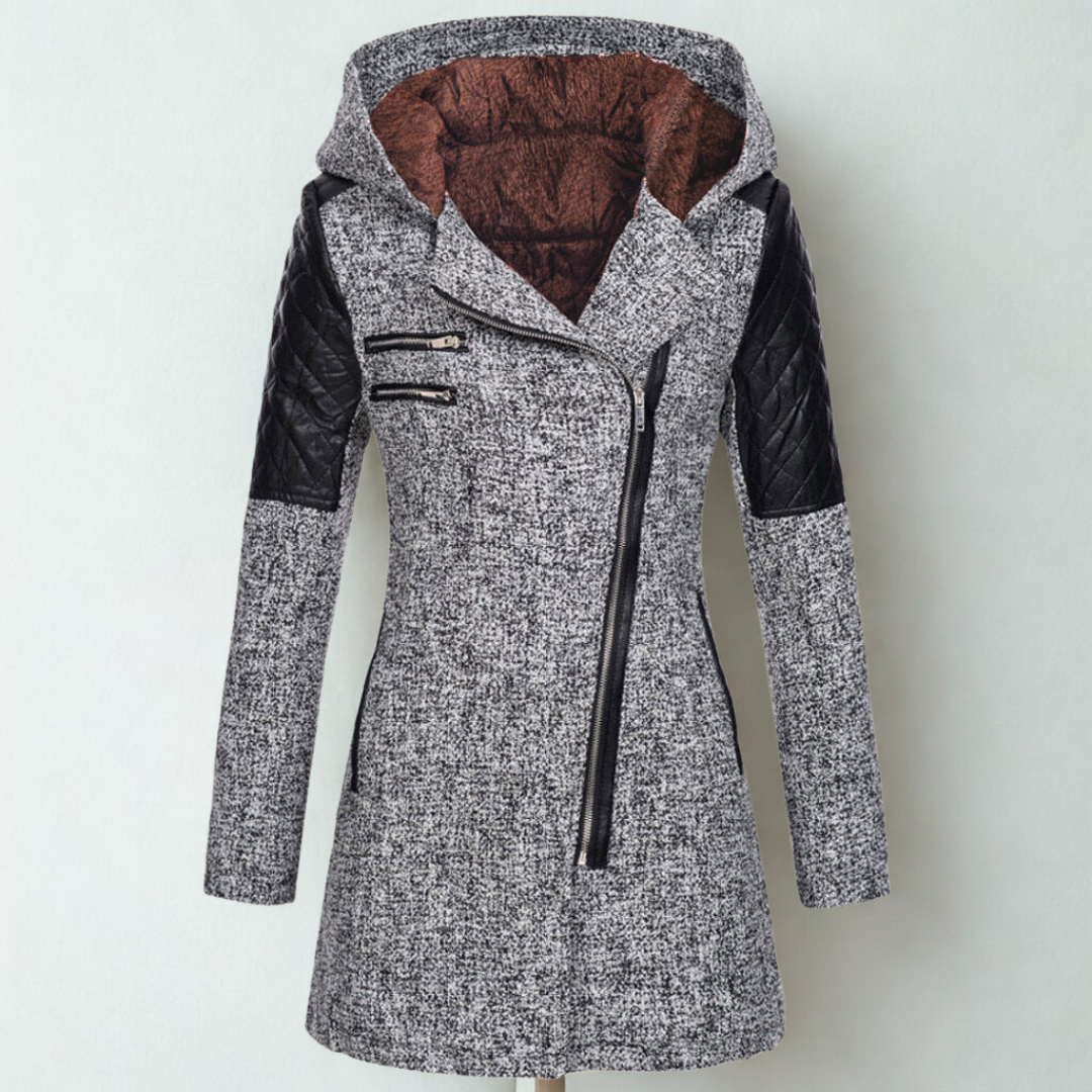 Khloe | Quilted Sleeve Coat