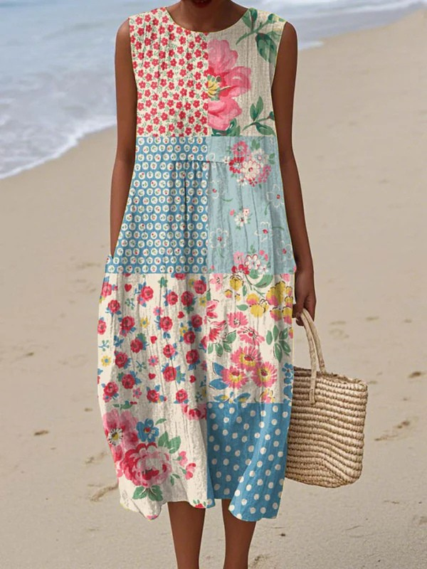 Fiona | Airy Tie-Back Midi