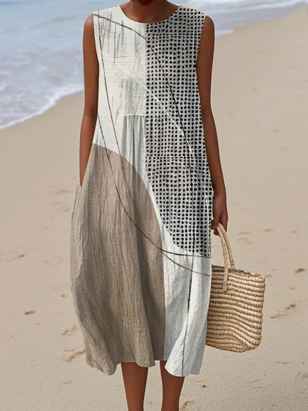 Olivia | Breezy Midi Dress