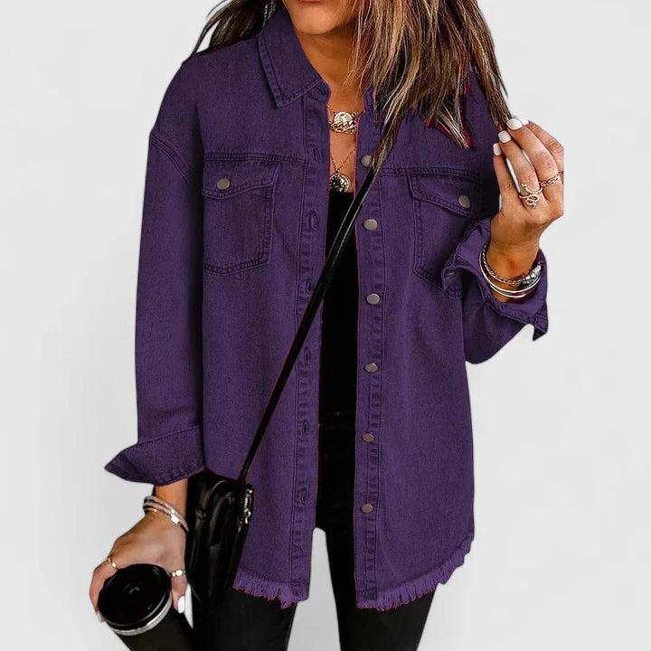Clara | Comfortable Denim Jacket