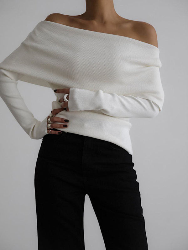 Maya | Chic Off-Shoulder Sweater