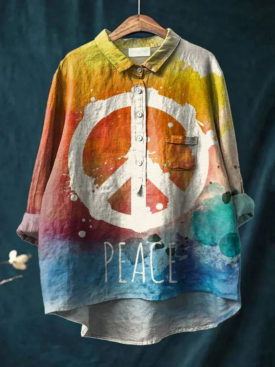 Hailey | Artistic Peace Shirt