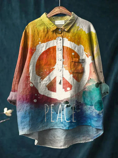 Hailey | Artistic Peace Shirt