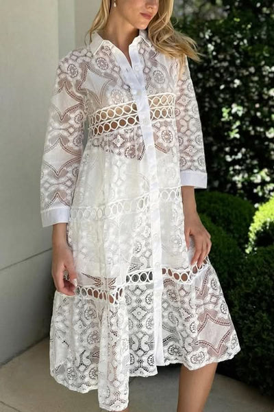 Sophia | Elegant Lace Shirt