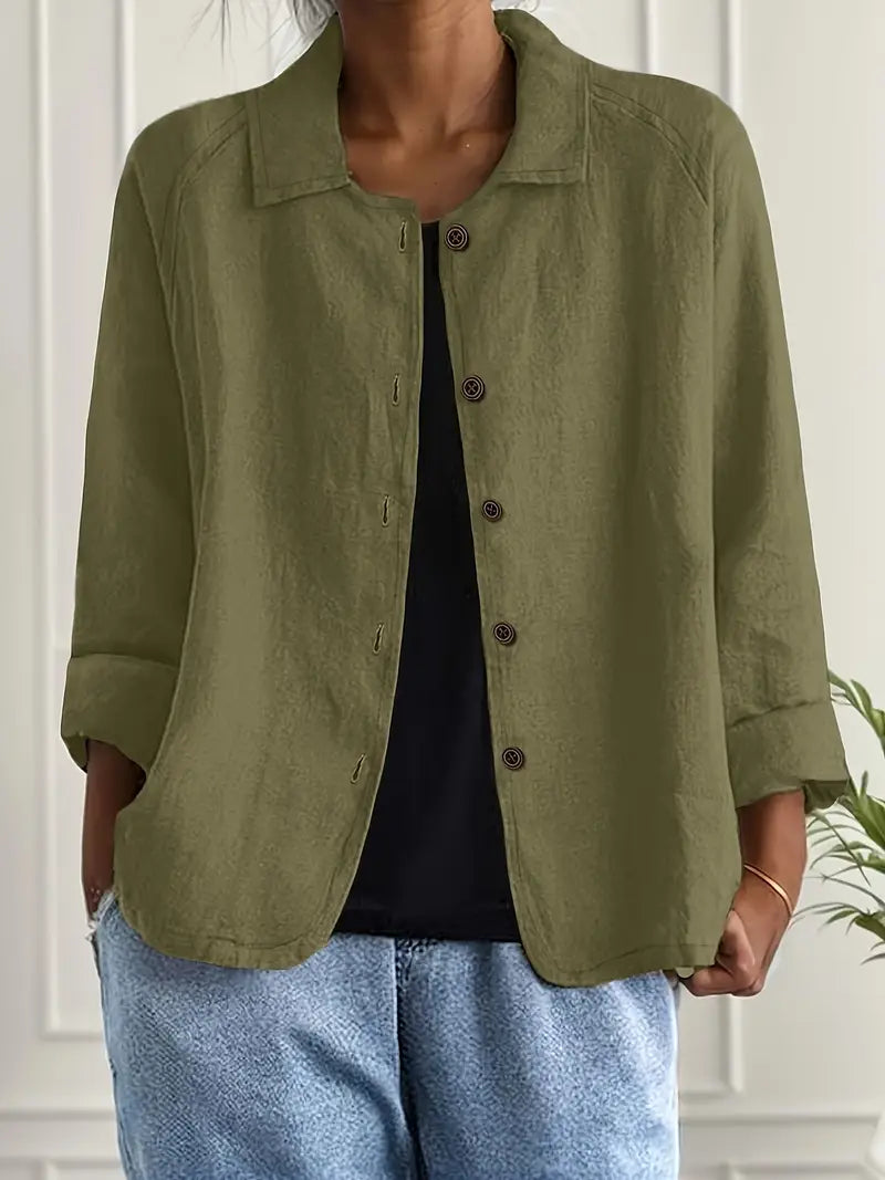 Lori | Breezy Linen Jacket