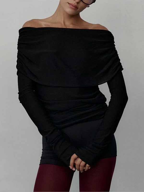 Maya | Chic Off-Shoulder Sweater