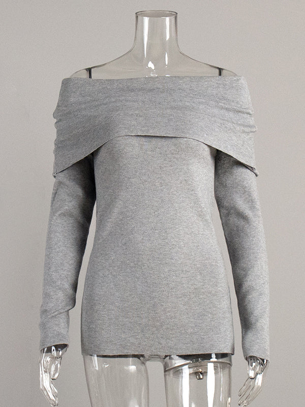 Maya | Chic Off-Shoulder Sweater