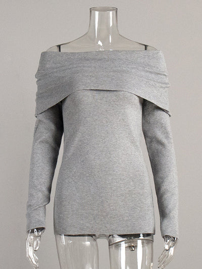 Maya | Chic Off-Shoulder Sweater