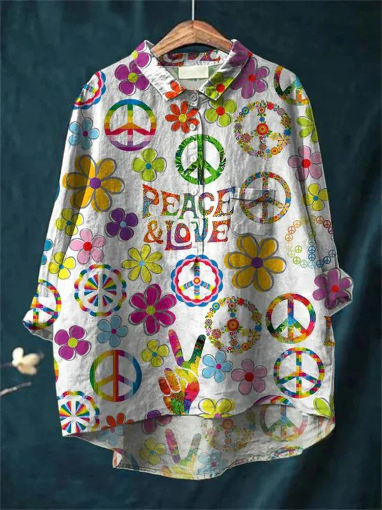 Hailey | Artistic Peace Shirt