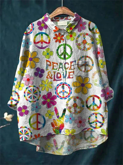 Hailey | Artistic Peace Shirt