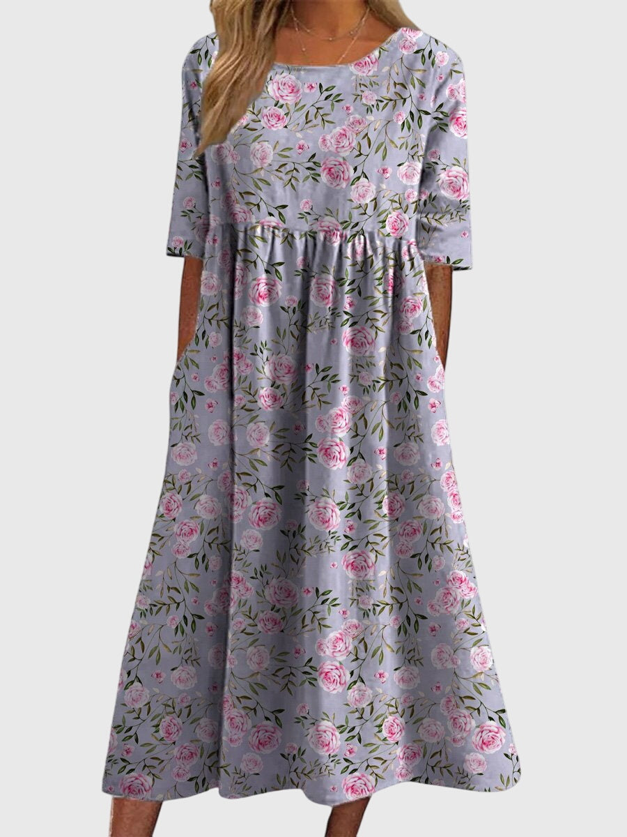 Megan | Elegant Embroidered Dress