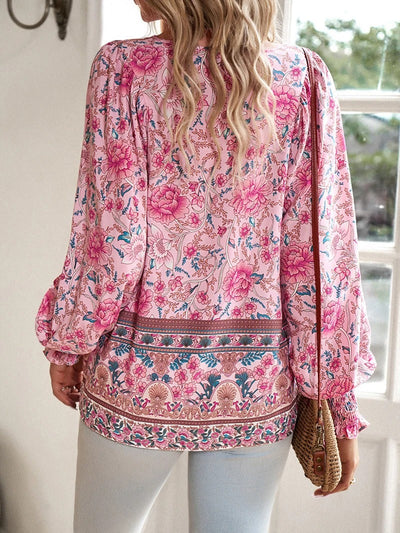 Mia | Breezy Floral Blouse