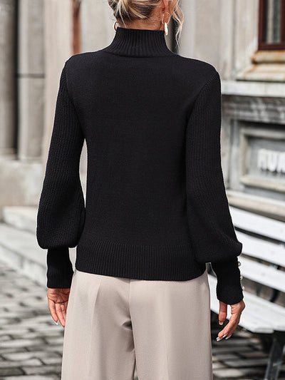 Katherine | Elegant Pearl Sweater