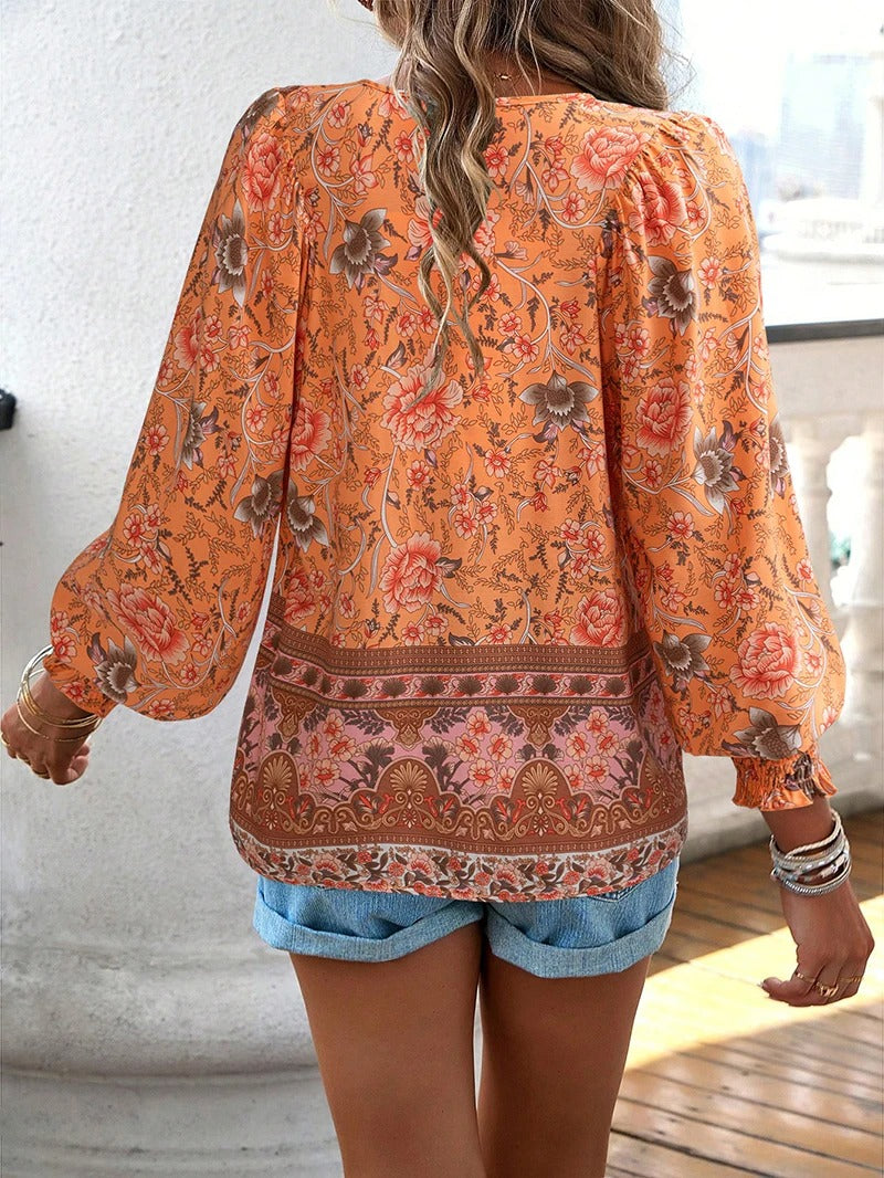 Mia | Breezy Floral Blouse