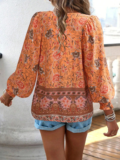 Mia | Breezy Floral Blouse