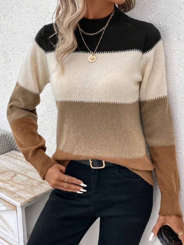 Mia | Modern Colorblock Sweater