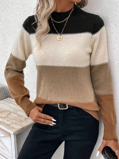 Mia | Modern Colorblock Sweater