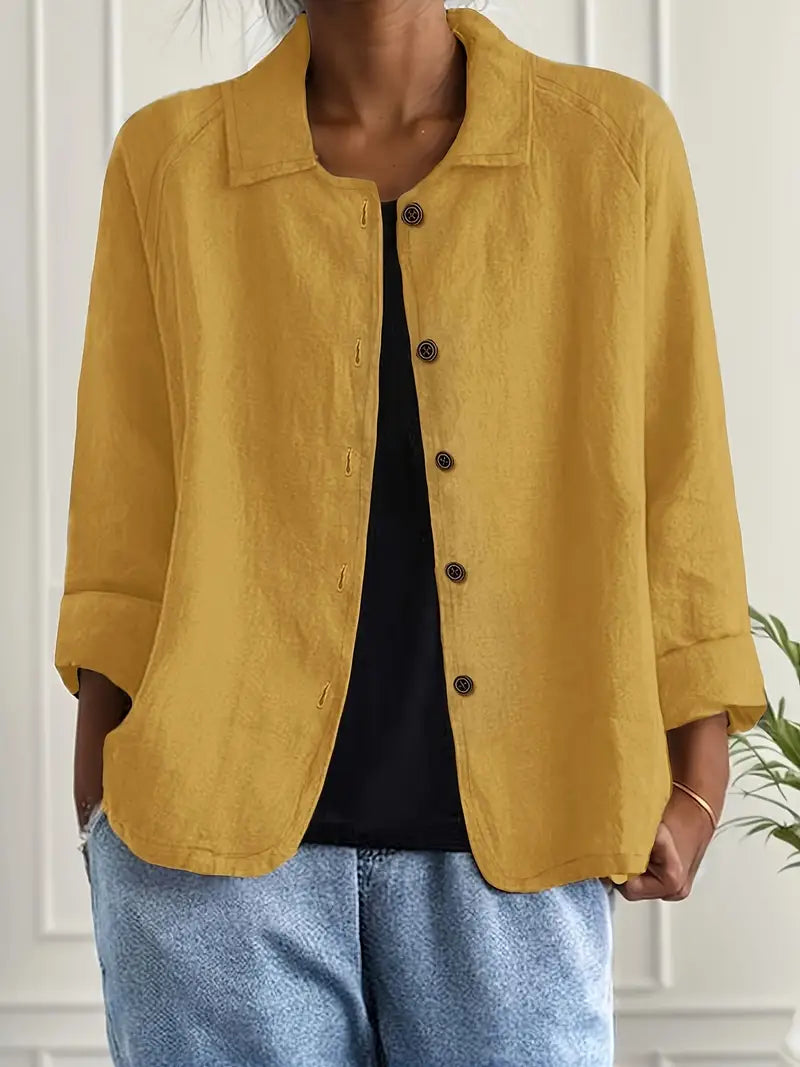 Lori | Breezy Linen Jacket