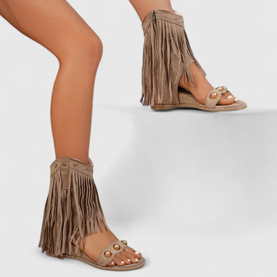 Noa | Chic Fringe Sandals
