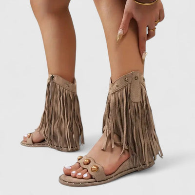 Noa | Chic Fringe Sandals