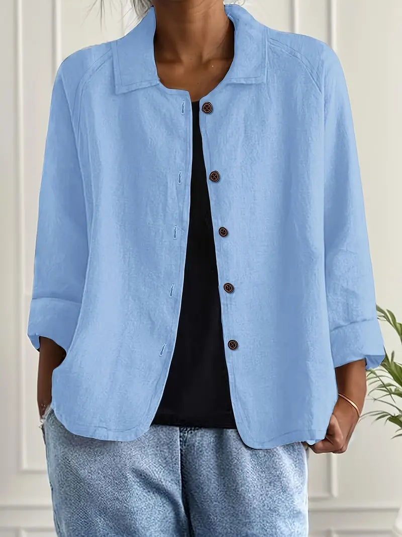Lori | Breezy Linen Jacket