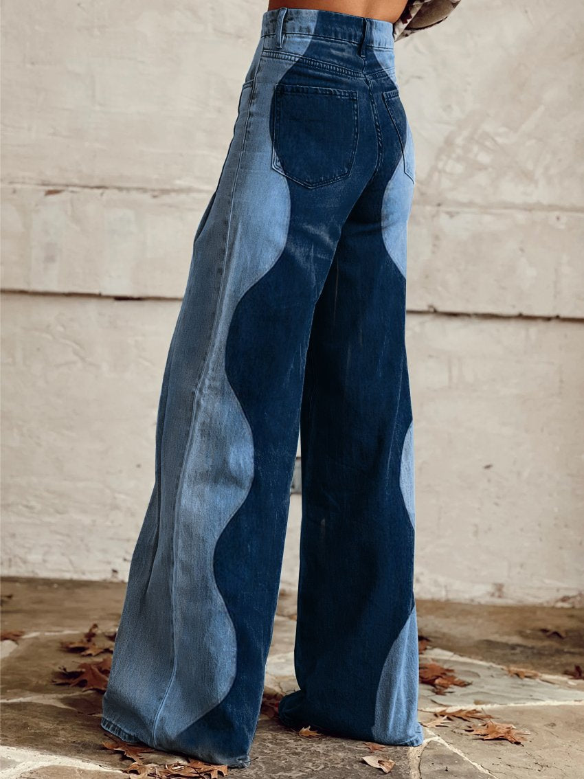 Olivia | Sculpting Two-Tone Pants