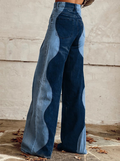 Olivia | Sculpting Two-Tone Pants