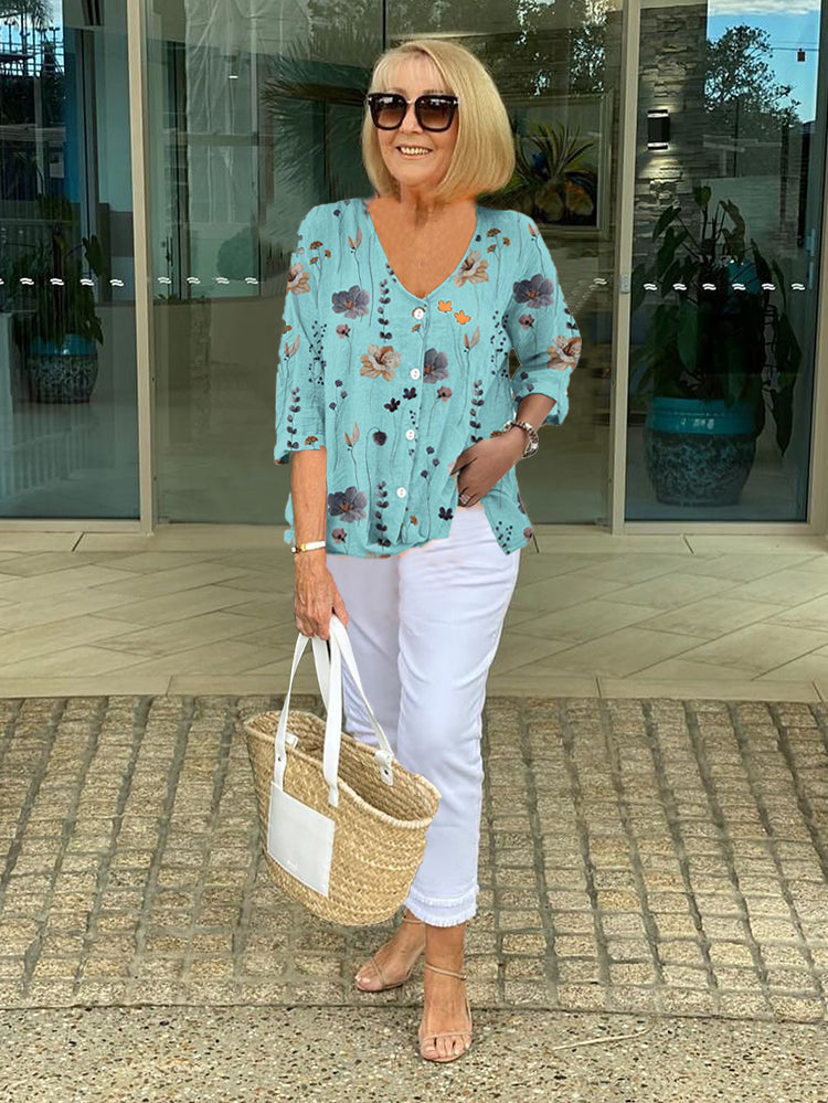 Sophie | Floral Comfort Top