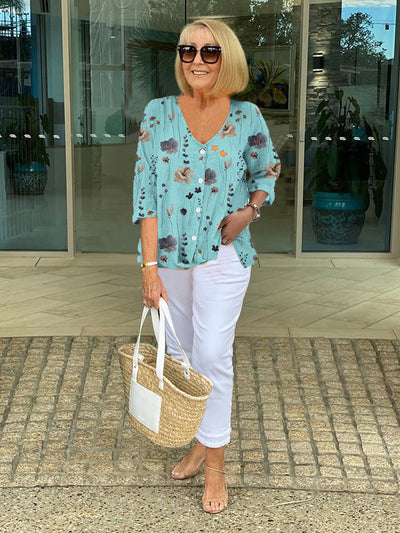 Sophie | Floral Comfort Top