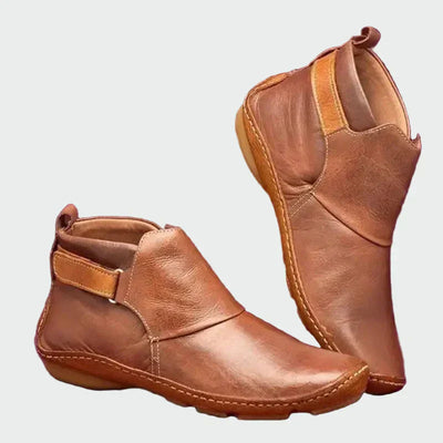 Brooke | Orthopedic Strap Ankle Boots