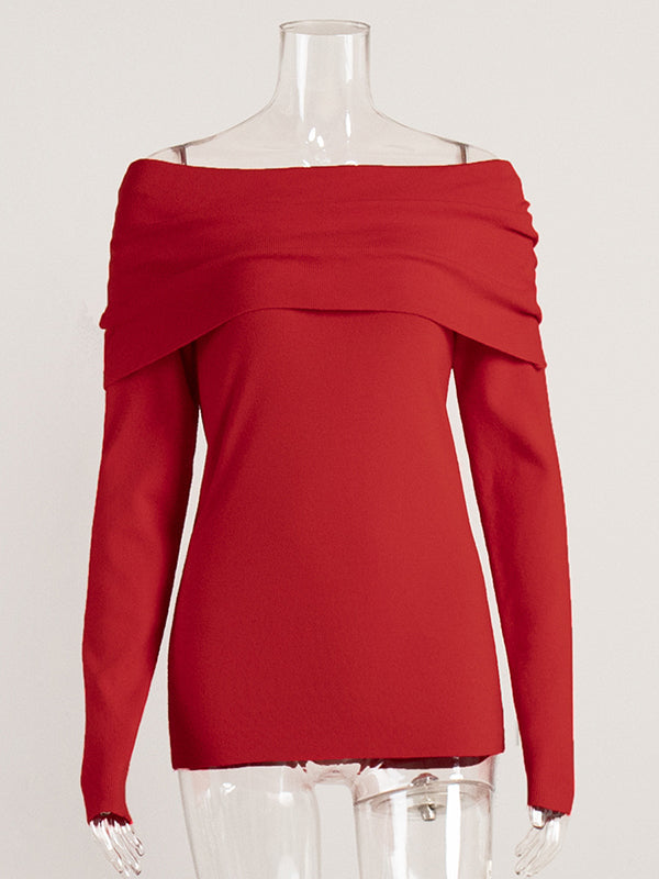 Maya | Chic Off-Shoulder Sweater