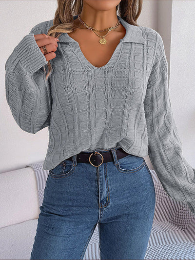 Sophie | Textured Knit Sweater
