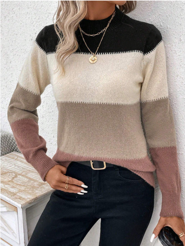 Mia | Modern Colorblock Sweater