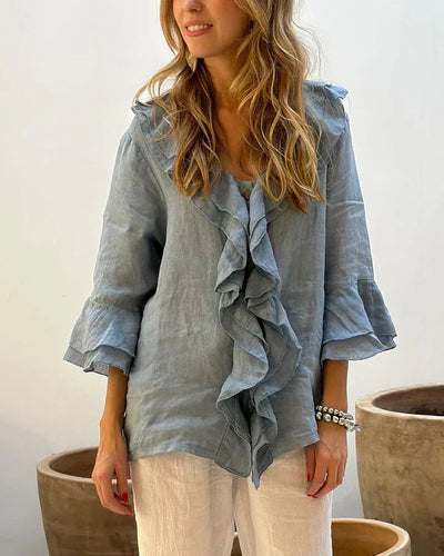 Sophie | Ruffled Elegant Blouse