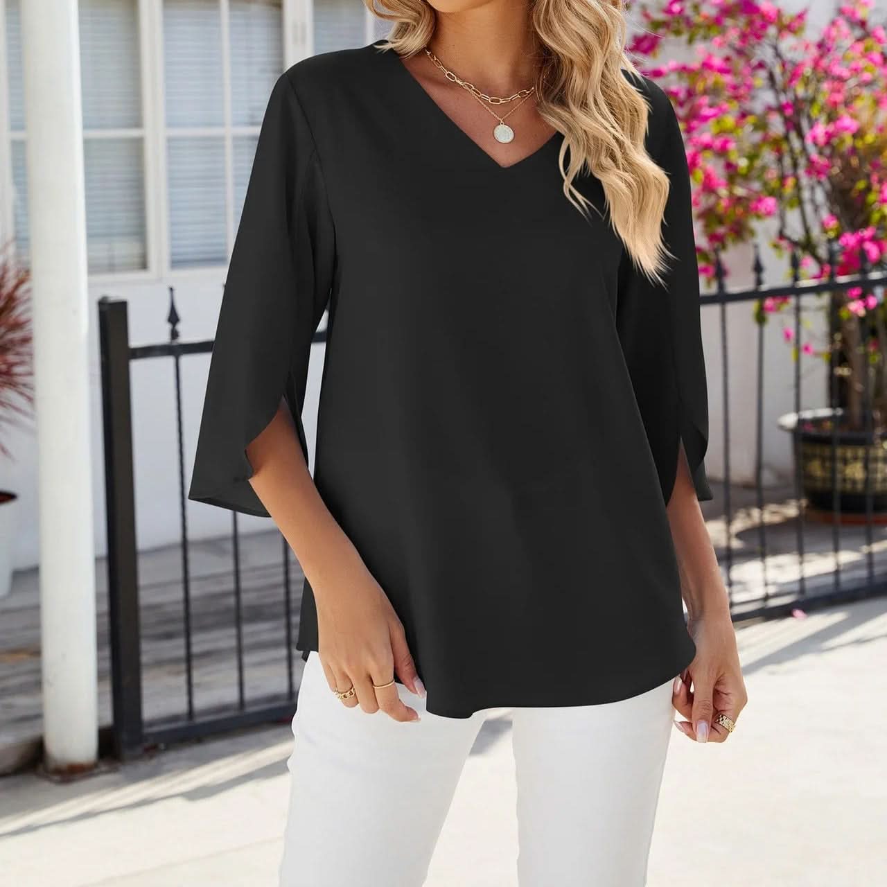 Lauren | Flowy Everyday Blouse