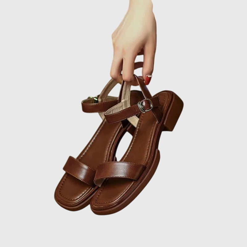 Cynthia | Orthopedic Leather Sandals