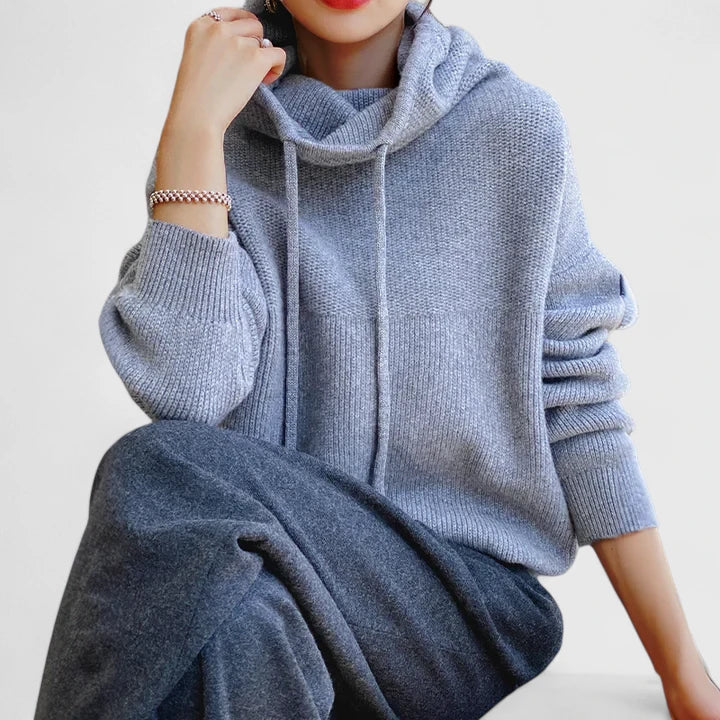 Sophie | Soft Knit Hoodie