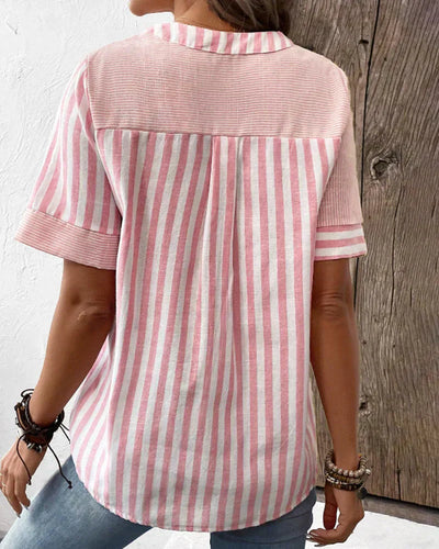 Megan | Timeless Striped Top